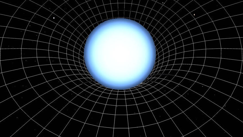 Sirius B's gravity field