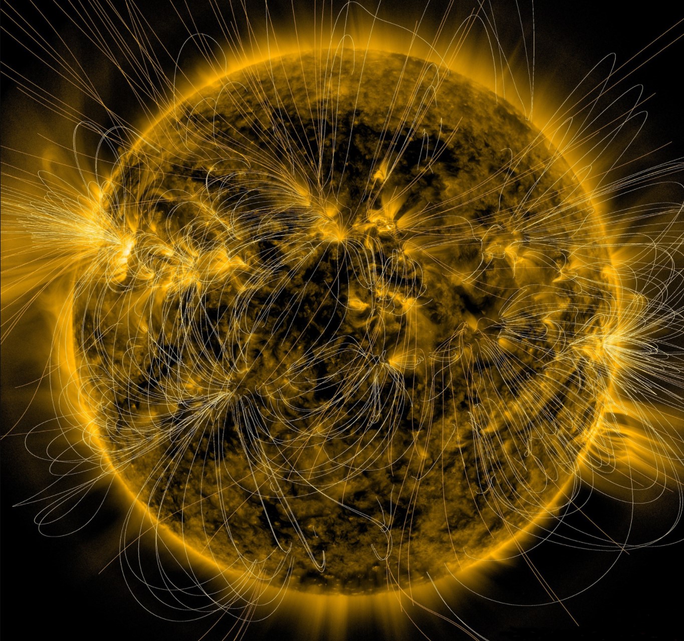 Sun's magnetic field